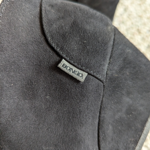 Black Bongo wedge ankle booties - Picture 4 of 7